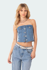 Top Corset Denim Jeans Gianna