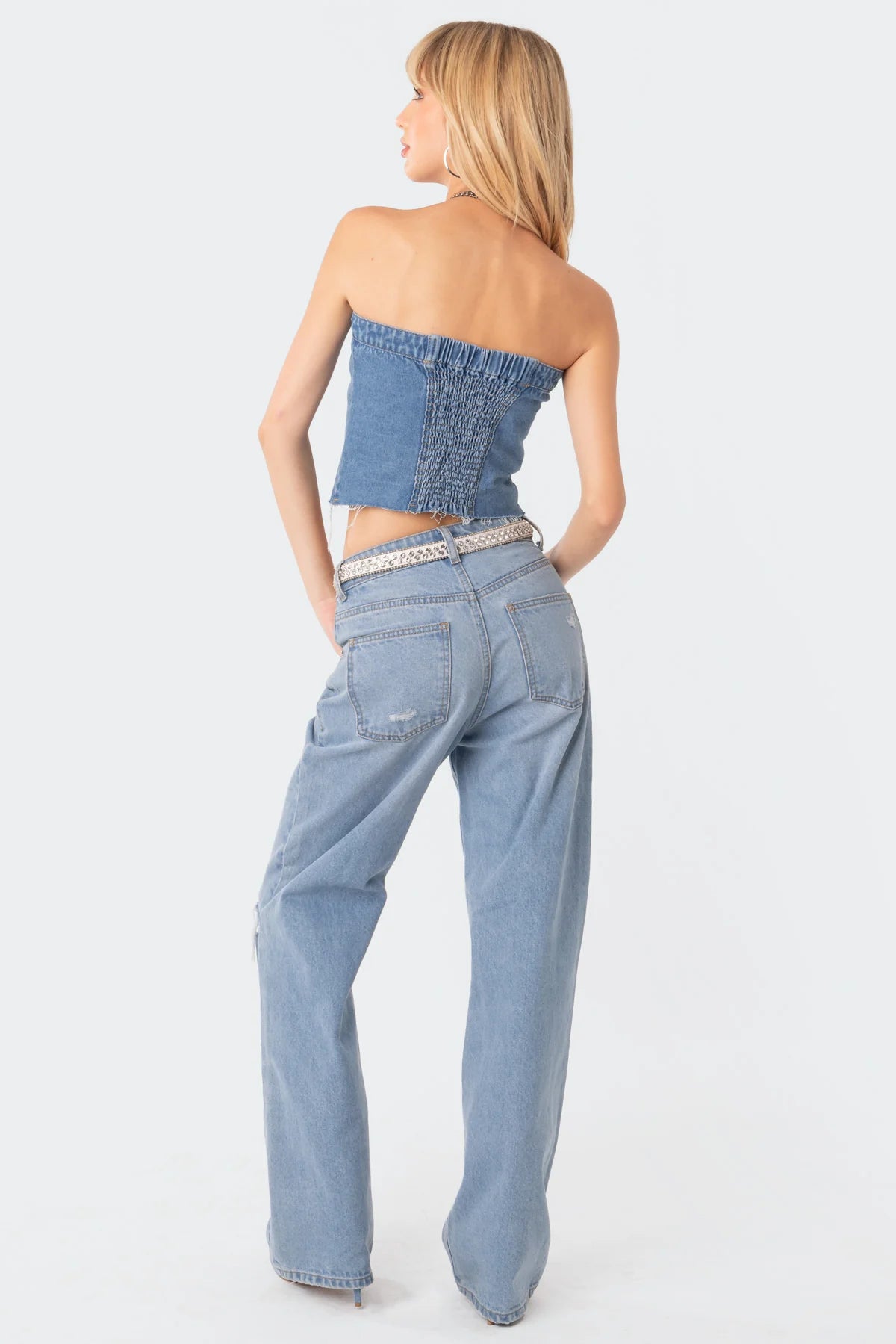 Top Corset Denim Jeans Gianna