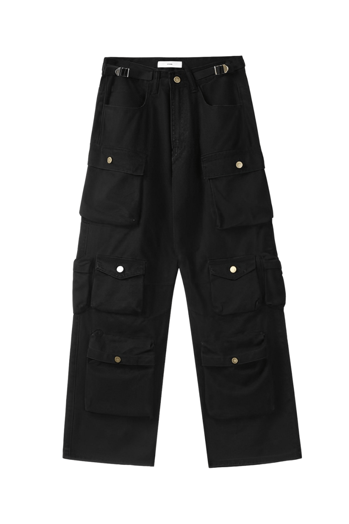 Calça Cargo Perna Reta com Multi Bolsos